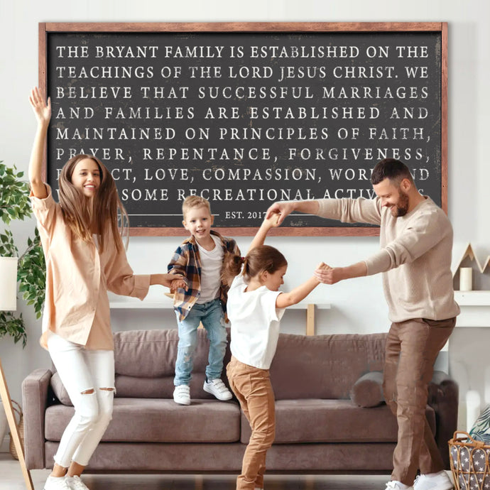 Family Proclamation Style 4