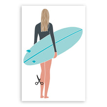 Load image into Gallery viewer, Girl Surfer (Sticky)